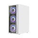 Revenger SHOCKWAVE Mid Tower ATX RGB Gaming Case White